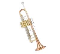 Principianti tromba Tromba In Si Bemolle Tromba Argentata Strumento Professionale Che Suona Ottoni Consigliato Per Principianti(Color:Phosphor copper)