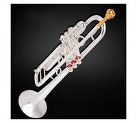 Principianti Tromba Tromba Placcata In Argento A Tre Toni Di Grado Di Prova Di Alta Qualità Per I Principianti Che Suonano La Tromba Della Banda tromba