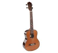 Principianti Ukulele Kit Professionale Per Ukulele Acustico A 4 Corde Da 26 Pollici Con Tavola In Cedro Massello E Retro Palissandro Borsa