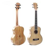 Principianti Ukulele L'ukulele In Legno Da 26" Presenta Un Top In Abete Massiccio Con Una Venatura Speciale