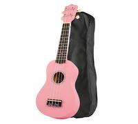 Principianti Ukulele Strumento Musicale Professionale A Quattro Corde Per Ukulele Soprano In Legno Da 21 Pollici Principianti Adulti(Pink)