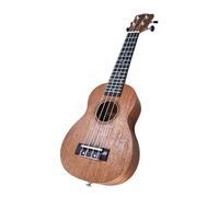 Principianti Ukulele Ukulele Soprano Professionale Da 21 Pollici In Legno Di Sapele A 4 Corde Per Principianti Esercitarsi Suonare(Light Brown)