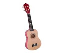 Principianti Ukulele Ukulele Soprano Professionale Per Principianti Da 21 Pollici 4 Corde Strumenti Musicali Accordatore Plettro Borsa Resistente(Wood)