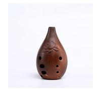Principianti Xun a bocca piena a dieci fori Inizia Tao Xun Professionale Suonando lo strumento musicale Ocarina E/F/G Strumento chiave ocarina (Sol)