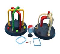 Principio del motore trifase Dimostra per dimostrazioni pratiche di fisica e applicazioni tecniche di officina dimostrativa di principio motore trifase Strumento educativo per l'insegnamento in classe