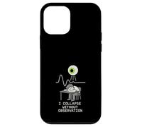 Principio di incertezza del gatto di Schrödinger Meme di fisica quantistica Custodia per iPhone 12 mini
