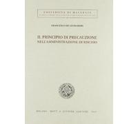 Principio di precauzione nell'amministrazione di rischio
