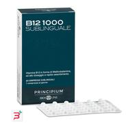 Bios Line Principium B12 1000 Sublinguale Integratore di Vitamina B12 60 Compresse