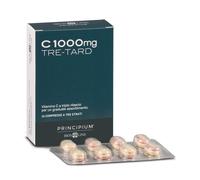 Principium C 1000mg Tre Tard Vitamina C a triplo rilascio per un graduale