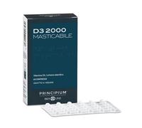 Principium D3 2000 Integratore di Vitamina D3 con Lichene Islandico Integratore