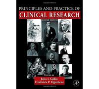 Principles and Practice of Clinical Research
