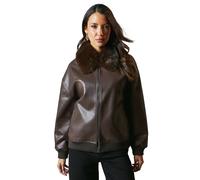 Principles Bomber Collo in Pelliccia Sintetica Donna (DH8017)