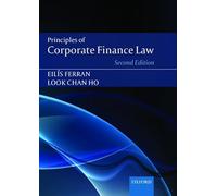 Principles of Corporate Finance Law [Lingua inglese]