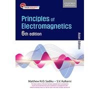 Principles Of Electromagnetics, 6Th Edition, Asian Edition