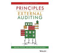 Principles of External Auditing