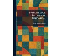 Principles of Secondary Education