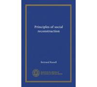 Principles of social reconstruction