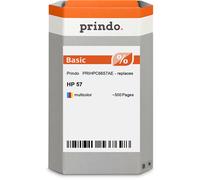 Prindo Basic Cartuccia d'inchiostro differenti colori Originale PRIHPC6657AE alternativa per HP C6657AE (57)
