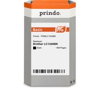 Prindo Basic Cartuccia d'inchiostro nero Originale PRIBLC1240BK alternativa per Brother LC-1240bk