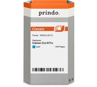 Prindo Classic Cartuccia d'inchiostro ciano Originale PRICCLI571C
