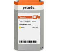 Prindo Classic Cartuccia d'inchiostro giallo Originale PRIBLC123Y
