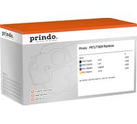 prindo Classic Multipack da 4 pezzi, circa 16.500 pagine (PRTL71B2H Rainbow)