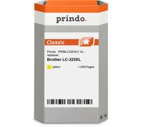 Prindo Classic XL Cartuccia d'inchiostro giallo Originale PRIBLC225XLY alternativa per Brother LC-225XLY (LC225XLY)