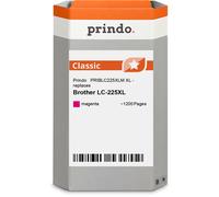 Prindo Classic XL Cartuccia d'inchiostro magenta Originale PRIBLC225XLM alternativa per Brother LC-225XLM (LC225XLM)