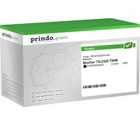 prindo Green Multipack 2 - Compatibile con Brother TN-2320 Twin, circa 5.200 pagine (PRTBTN2320TWING)