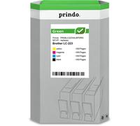 Prindo Green Multipack nero / ciano / magenta / giallo Originale PRSBLC223VALBPDRG MCVP