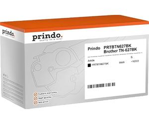 prindo Toner nero classico, compatibile con Brother TN-627BK, circa 10.000 pagine (PRTBTN627BK)