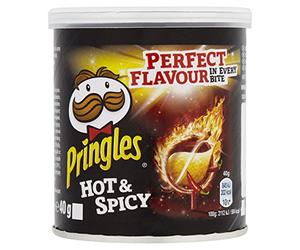 Pringles Hot & Spicy, 40 g