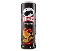 Pringles Hot & Spicy | Snack Salato al Gusto Piccante | Confezione Singola da 175g (1 x 175g) (l'imballaggio può variare)