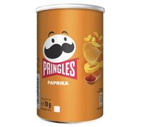 Pringles Paprika, 70g, Confezione da 12
