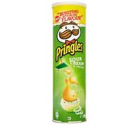 Pringles Sapore di panna acida e cipolla 190 g (confezione da 6)