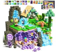 Prinhero Costruzioni Magnetiche per Bambini - 150 Pezzi Costruzioni cubi magnetici per Bambini, Giocattolo Montessori Bambini 4 5 6 7 8 9 Anni, Regali di Compleanno 3-10 Anni Durata Prolungata