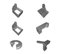 Print Carriage Compatible with AM8 E3D V6 Bowden - 18mm Sensor Mount