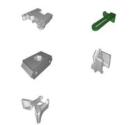 Print Head Mount for ZSYong 2-in-1 Hotend X-Carriage BLTouch Compatible