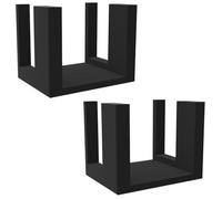 Print It Uk Confezione da 2 connettori per librerie compatibili con libreria IKEA Billy | Raddrizzatore per mensole e clip di allineamento | Staffe di allineamento del ripiano superiore | Accessori