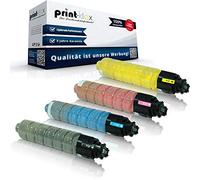 Print-Klex - 4 cartucce toner compatibili con Ricoh Aficio SP C 440 DN SP C 440 DN SP C 440 Series SP C 441 DN 821074 821075 821076 821077 nero ciano magenta giallo