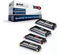 Print-Klex Compatibile Toner Sparset per Dell 3130 Dell 3130CN - Set Toner (Tutti 4 Colori) Black,Cyan,Magenta,Yellow 593-10289 593-10290 593-10292 593-10291