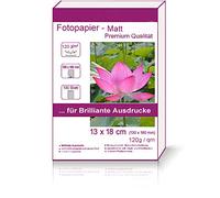 Print-Klex VARIAZIONE Carta da foto A6-13x18cm - 100 Fogli - 120g Opaco, 13x18cm