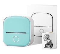 Print Pods Mini stampante, nuovo aggiornamento Stampante portatile a stampa rapida, stampante fotografica wireless Bluetooth per flashcard di anatomia, diario fai-da-te, foto, appunti, regalo per bamb
