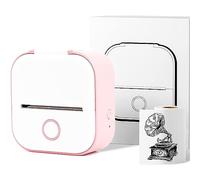 Print Pods Mini stampante, nuovo aggiornamento Stampante portatile a stampa rapida, stampante fotografica wireless Bluetooth per flashcard di anatomia, diario fai-da-te, foto, appunti, regalo per bamb