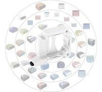 Print Worth 3D Allstar S - Supporto universale per guida a parete, per tutti gli attuatori Shelly (montabili in scatola) e molti altri, per il montaggio su guide da 35 mm o su pareti (bianco (P), 1)