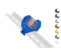 Print Worth - Supporto per guida 3D "Mini" per 9 Shellys serie MINI: 1, 1PM, PM, EM (Plus, G3, G4) DIN Rail Bracket (35 mm) (blu Prime)