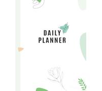 Printable Daily Planner For 365 Days 2025-2026: Hourly, Monthly & Yearly Calendar with 365 Sheets, 8" x 11", Productivity Task Planning, Work Scheduler, To Do List, Tear-Off Sheets Planning Pad