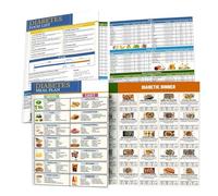 Printable Diabetic Meal Plan | Laminated Meal Planner Pamphlet,Healthy Diet Guide, Grocery Foods Nutrition List For Dining Room
