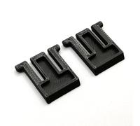 Printbtw 1 paio di piedini di ricambio per tastiera Logitech MK250, colore nero