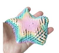 Printed Fidget Toy, Starfish Handheld Sensory Toy, Fun Star Playful Desk Accessory for Offices Workers Students Adults Home School Travel Birthday Christmas Classroom Prizes